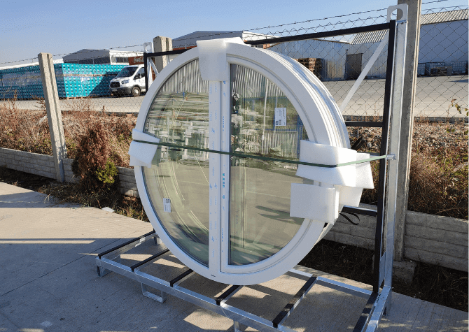 Œil de bœuf PVC sur mesure