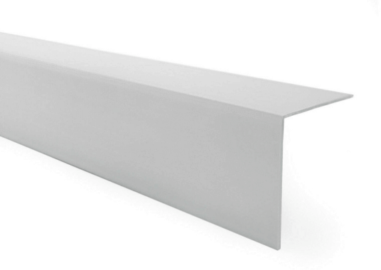 Habillage extérieur : Cornière 20 x 25 mm